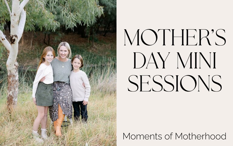 Mother's Day Mini Session Header Image