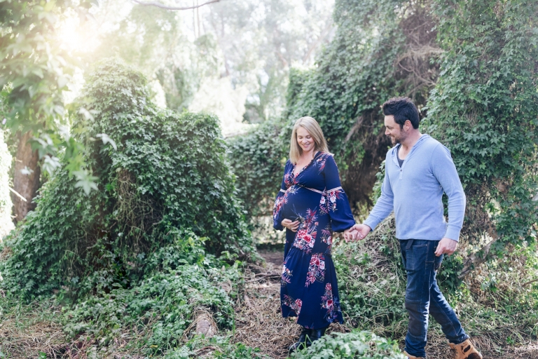 Perth Secret Garden Maternity Session Jessica Lockhart Photography