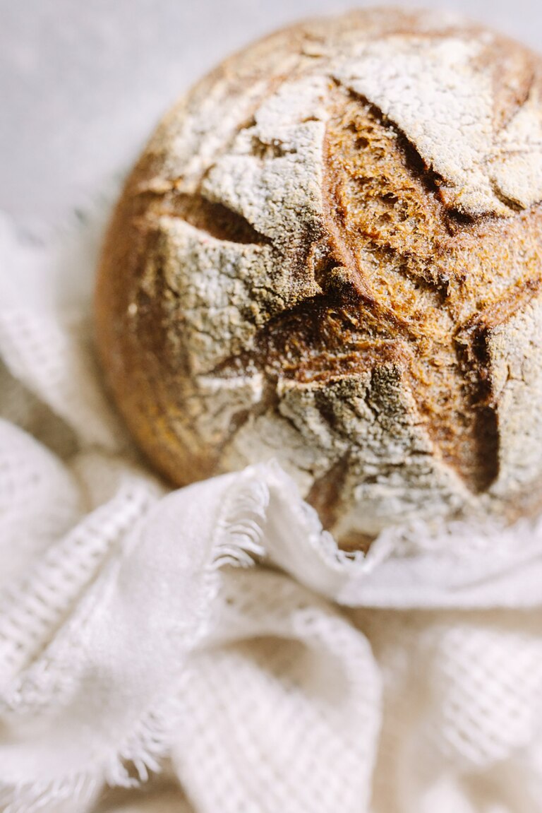 Wild Sourdough Bread Photography