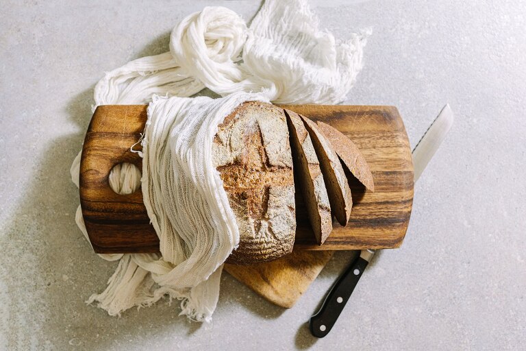 Wild Sourdough Bread Photography