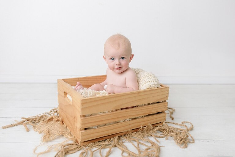 4 month baby shoot