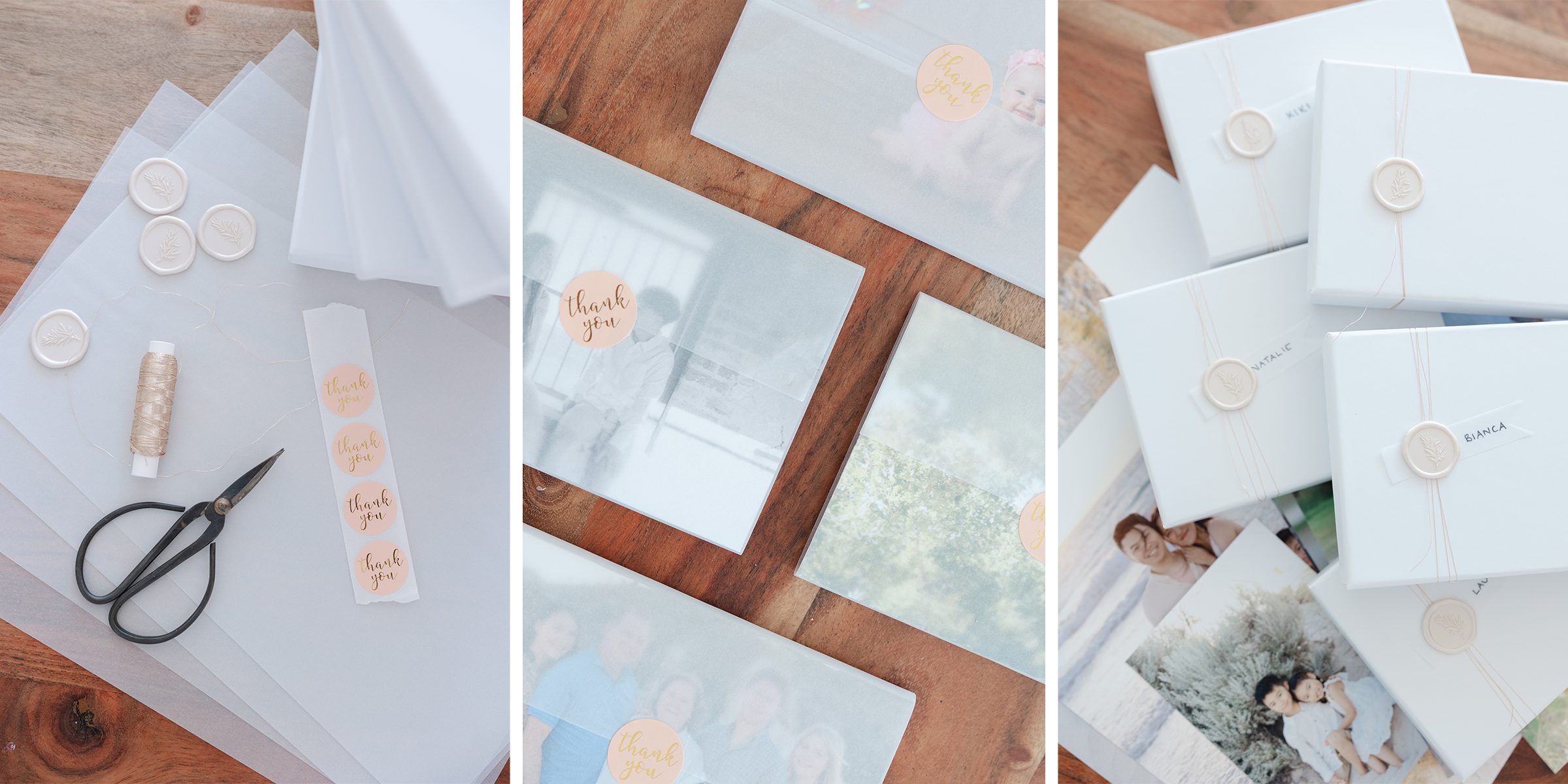 High-quality printed photo album being delivered after a Perth family photoshoot.