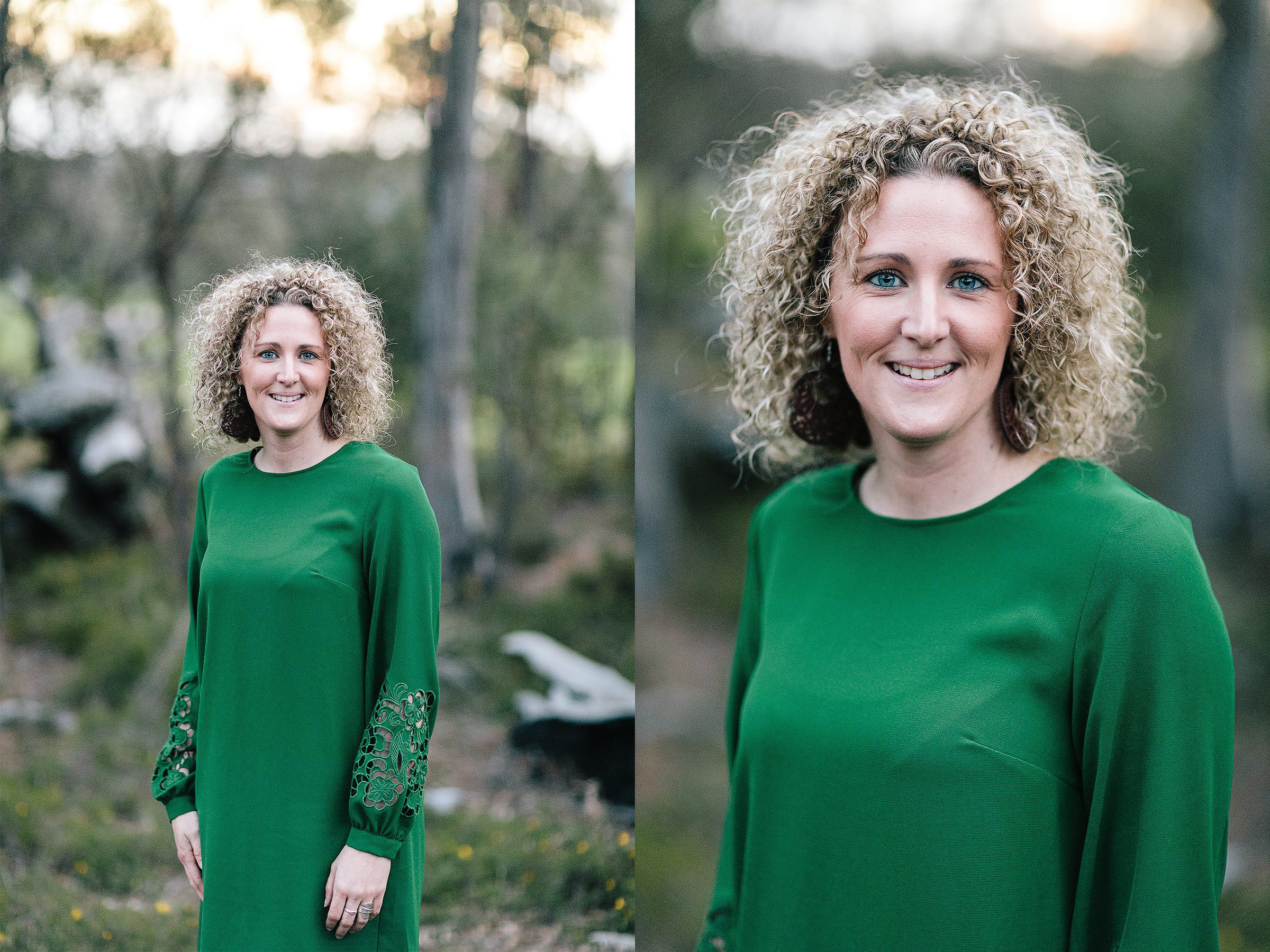 Perth personal branding photographer outdoor portrait of woman in natural setting